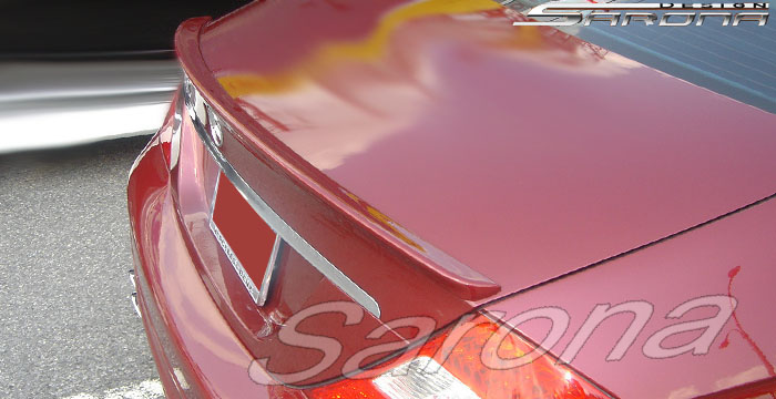 Custom Mercedes CLS Trunk Wing  Sedan (2005 - 2011) - $229.00 (Manufacturer Sarona, Part #MB-044-TW)